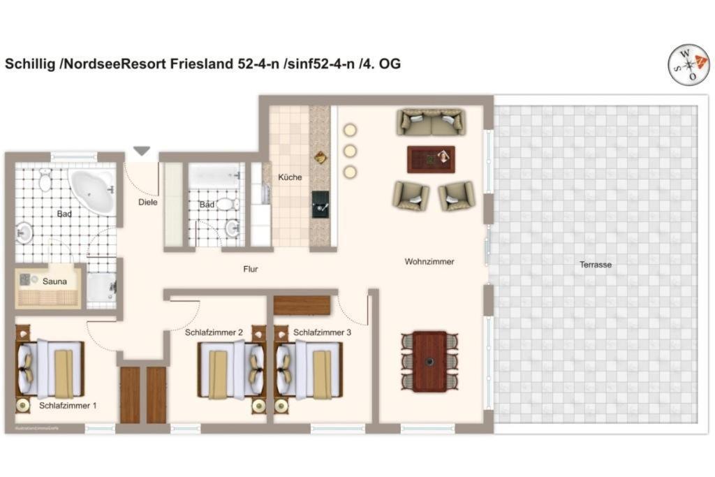 Nordseeresort Friesland Nordseeresort Friesland 52-4-N شيلينغ المظهر الخارجي الصورة